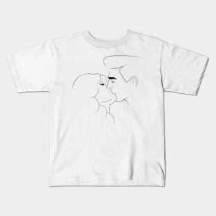 Lineart Lovers Kids T-Shirt